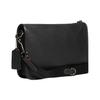 New COACH Heritage Collection, Refined Pebbled Leather Combo Bag, Shoulder Bag, Crossbody Bag Medium Men's Black CE710-QBM2
