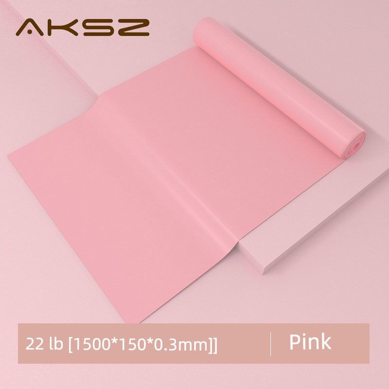 

Elastic Belt Rehabilitation Training Dance Elastic Belt Open Shoulder Beautiful Bra Straps Yoga Stretch Belt Elastic Belt Rehabilitation Training 22 pounds [pink] 1.5 meters entry