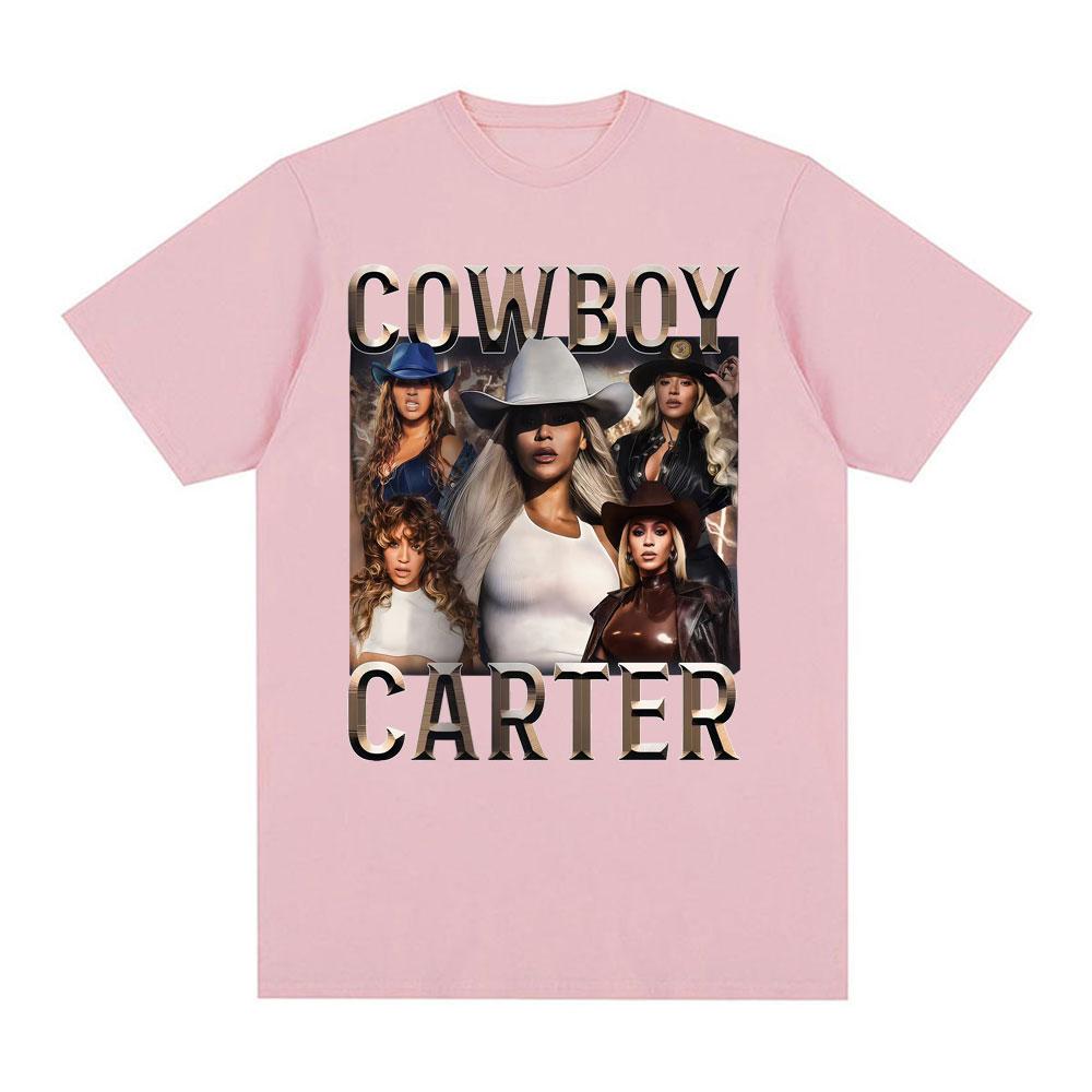 Beyonce Cowboy Carter Tour 2026 Graphic Tshirts Unisex Women Fashion Trend High Street T Shirts Casual Comfort 100 Cotton Tshirt