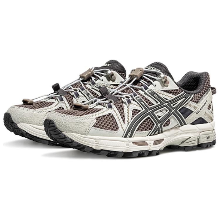 Asics Gel-Kahana 8 Fl Fashion Comfortable Low-Top Casual Trail City Commuting Running Shoes Women Sneaker Brown Black 1012B634-200
