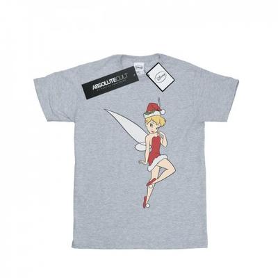 Womens/Ladies Tinker Bell Christmas Cotton Boyfriend T-Shirt