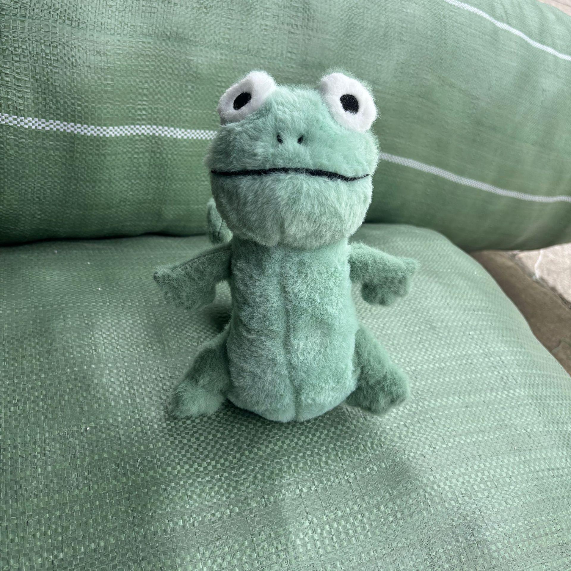 Lizard Tom Green Lizard Simulation Plush Toy Cute Doll Cloth Doll Doll