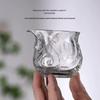 High Borosilicate Heat-Resistant Glass Tea Dispenser, Large Capacity Golden Cicada Fair Cup