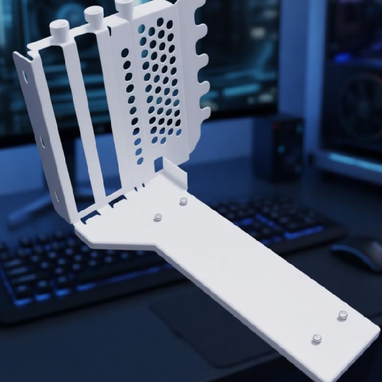 Aluminum Vertical GPU Mounting Bracket PC Graphics Card Holder Steering Bracket Support GPU Vertical Accessories
