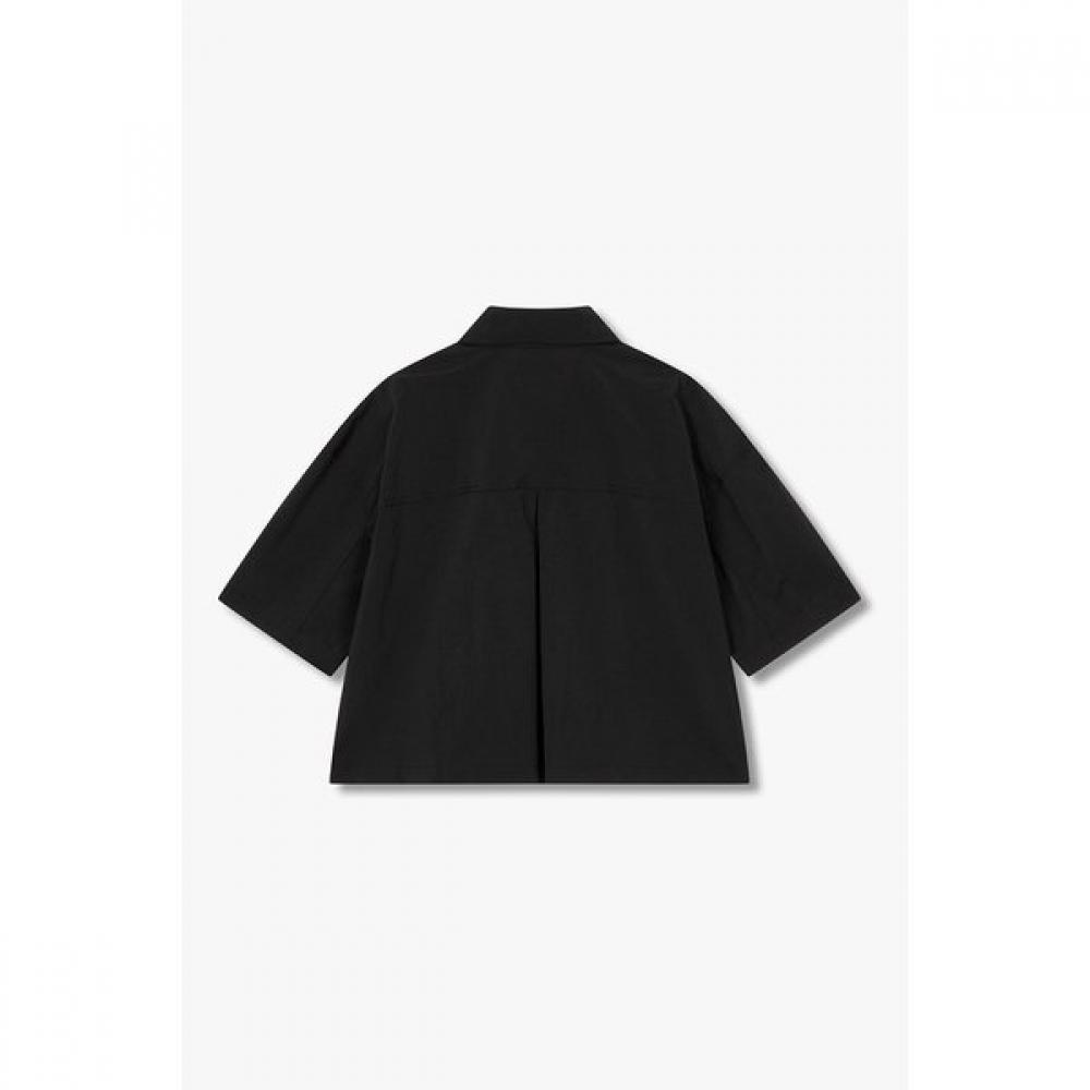 STUDIO TOMBOY Back Pleated Short Sleeve Shirt 9176221985