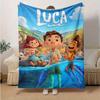 1pc, Disney Pixar Luca Home Decor Blanket Perfect for Couch, Bed, Travel, Camping, Car