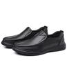 Leather Shoes Men's Cowhide One-pedal Middle-aged Casual Non-slip Soft-soled Driving Dad Shoes Loafers Men