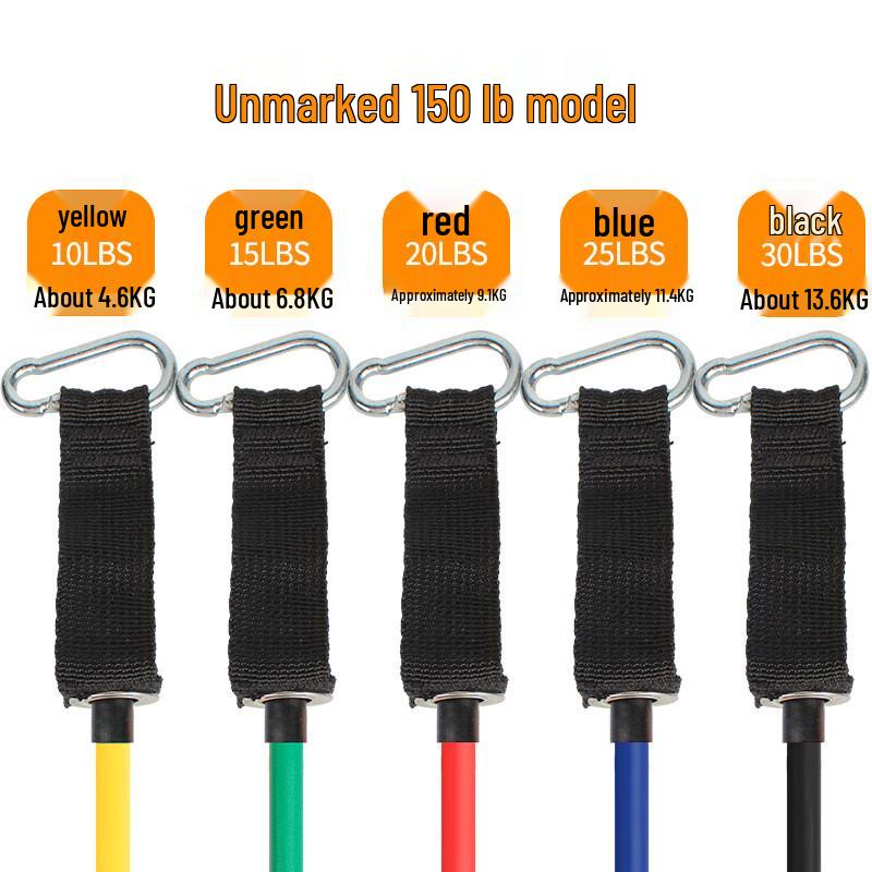 

Multi-Functional 150lb Resistance Band Training Set