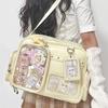 Personalisierte Designs für Ulzzang Ita-Taschen für Mädchen JK-Uniformen Einzelschulter-Rucksäcke Rucksäcke mit großem Fassungsvermögen für Stars-Verfolgerpuppen