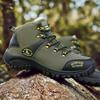 Men Hiking Shoes Outdoor Anti-slip Laced High-top Boots Wear-resistant Breathable Thick-soled Casual Sports Shoes Men