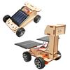 Vehicul de Explorare Lunară pe Baterii Solare pentru Mașină Jucării Educaționale și Științifice Model de Puzzle 3D din Lemn Asamblat Manual de Copii Diy