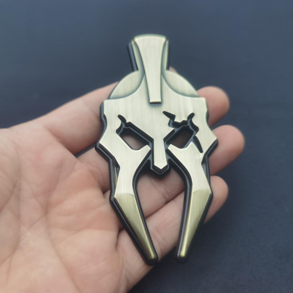 3D Metal Car Front Grille Badge Side Fender Rear Trunk Emblem Badge Decals Motorcycle Sticker Styling Accessories