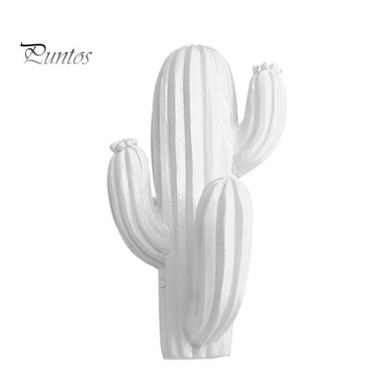 Heavy Duty Sticky Hangers Cute Cactus Adhesive Hook, Nail-Free Resin Strong Load-Bearing Hanger, Multi Purpose Wall Mount Organizer for Kitchen Towels