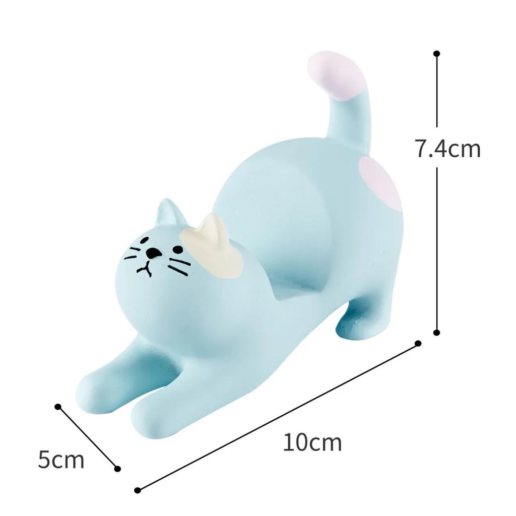Girls Gifts Kawaii Mini Cat Decorations Garden Kitten Sculpture Gifts Children's Nursery Decoration Toys Miniature Figures