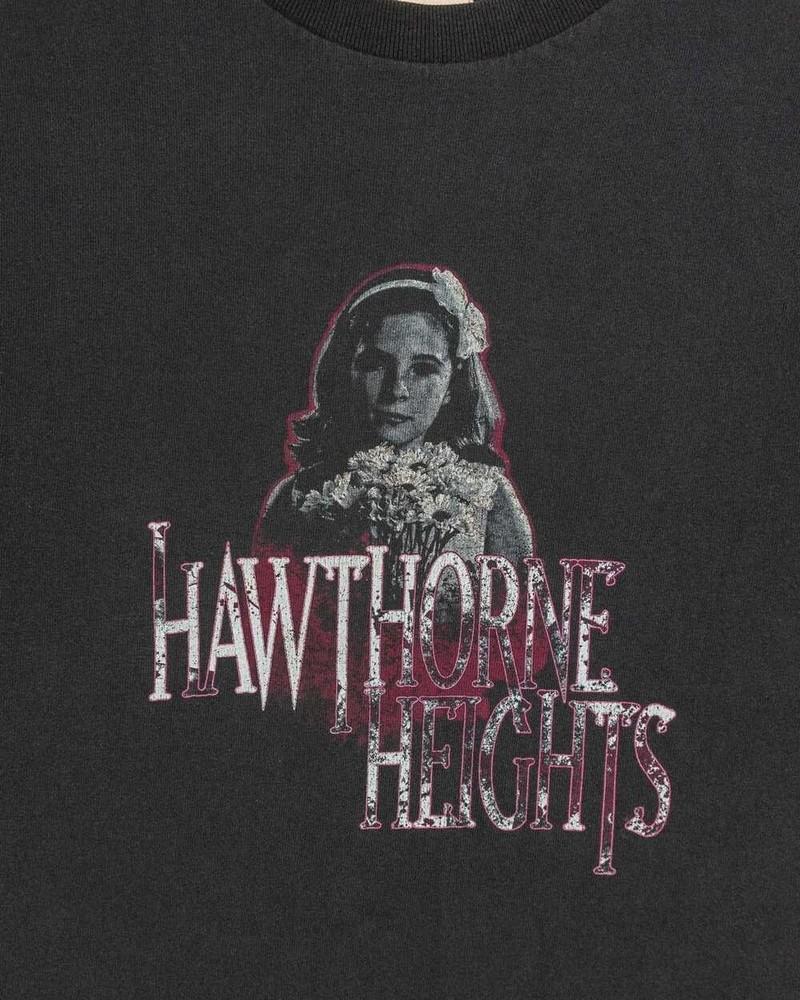 Vintage Hawthorne Heights Early 2000s T-Shirt Black Cotton All size S-5XL HRO108 Unisex T-Shirt L