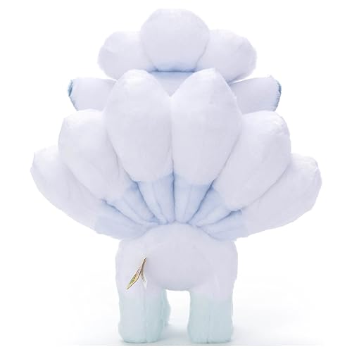 Takara Tomy Arts Pokemon I Choose You! Pokemon Get Plush Toy: Vulpix (Alola Form) Plush Toy, Approximately 23cm Tall
