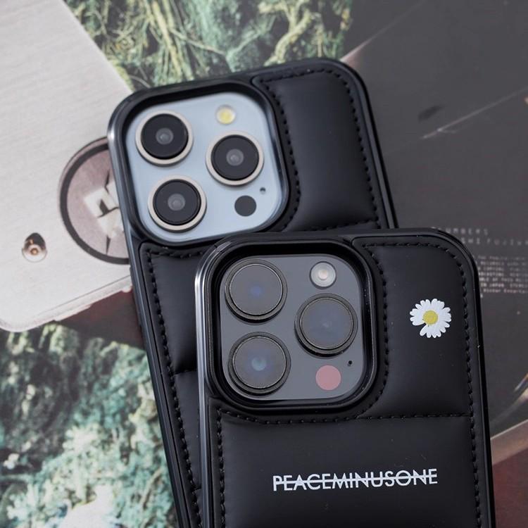 Trendy G-Dragon Daisy Down Jacket Phone Case for iPhone15/17ProMax - Autumn/Winter Collection