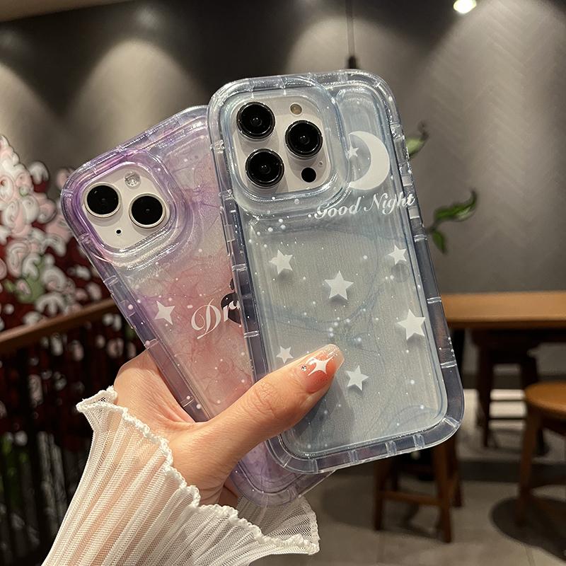 Ins Cute Cartoon Rabbit Transparent Phone Case For Iphone 14 Pro Max 13 12 11 Pro Max 14plus Soft Shockproof Clear Cover Coque