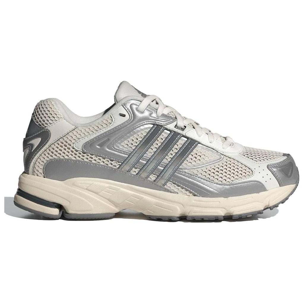 Adidas Originals Response Cl Comfortable Cushioning Breathable Low Top Running Shoes Unisex Sneakers Beige Silver IE1117