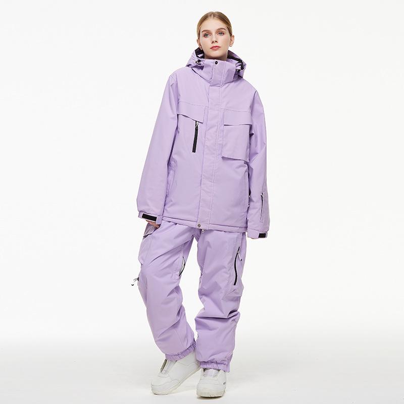 

Ski Suit Set: Waterproof Winter Jacket & Pants for Women & Men. XL