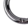 carabiner snap keychain tool locking carabiner Zinc Alloy Round Carabiner Spring Snap Clips Hook Keychain Keyring Buckle
