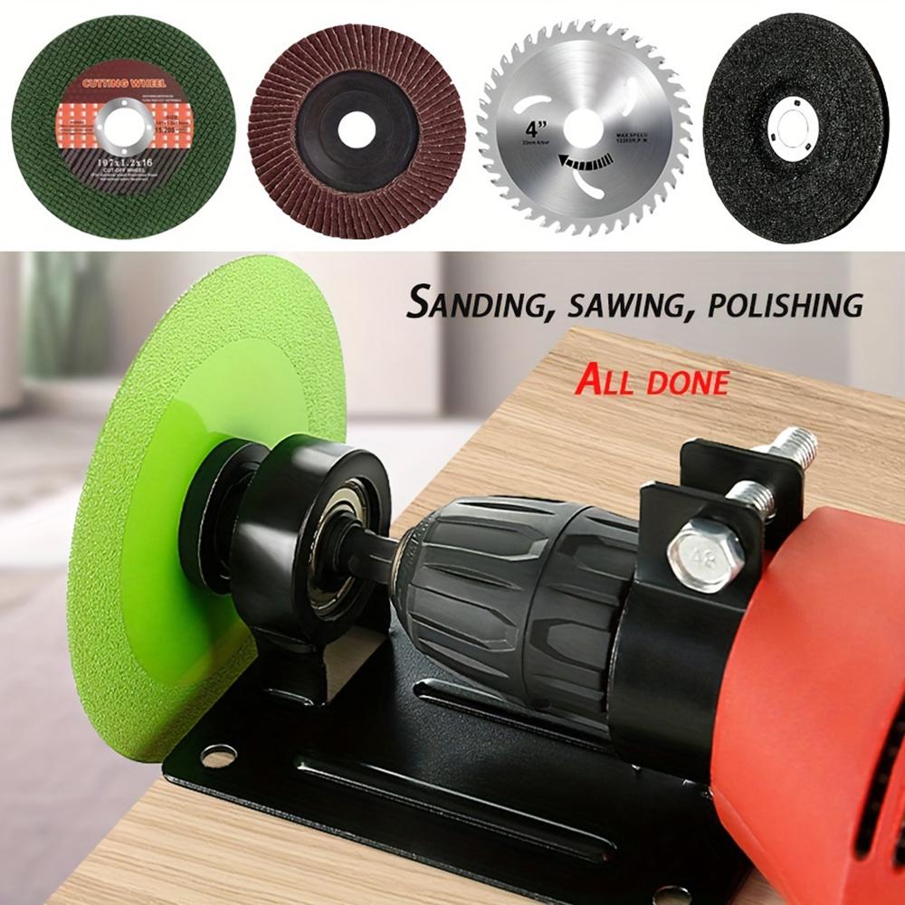 Electric Drill Cutting Holder Polishing Grinding Bracket Seat Stand Machine Base Cutter Seat Converters For Grinding Cutting Dep