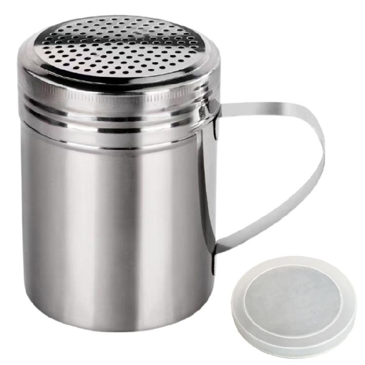 Durability Powder Shakers for Uniform Sprinkling in Homes Baking Professional Coffee Making Cooking