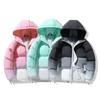 Tie-dye Gradual Change Cotton-padded Clothes Men and Women with the Same Bread Clothes Hooded Trend Versatile Cotton-padded Jacket