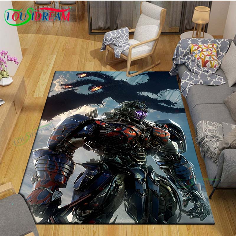 2025 Fashion 3D Cartoon Character Deform Printed Carpet Living Room Anti-Skid Area Rug Kids Bedroom Mats Yoga Mat Carpet Decor