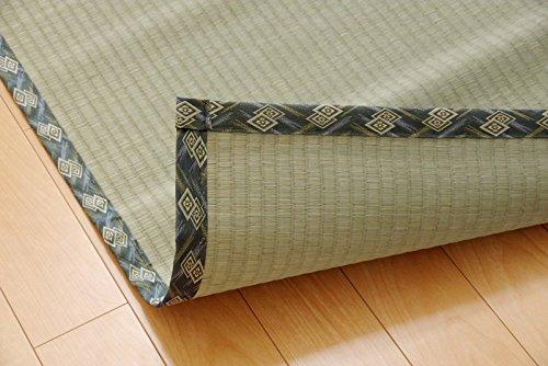 IKEHIKO Nishijin Igusa Rug, Edo-style (2 Tatami Mats), Approx. 176 X 176 Cm, Made In Japan, Thread-Pulled Weave, Cypress Finish #6301032