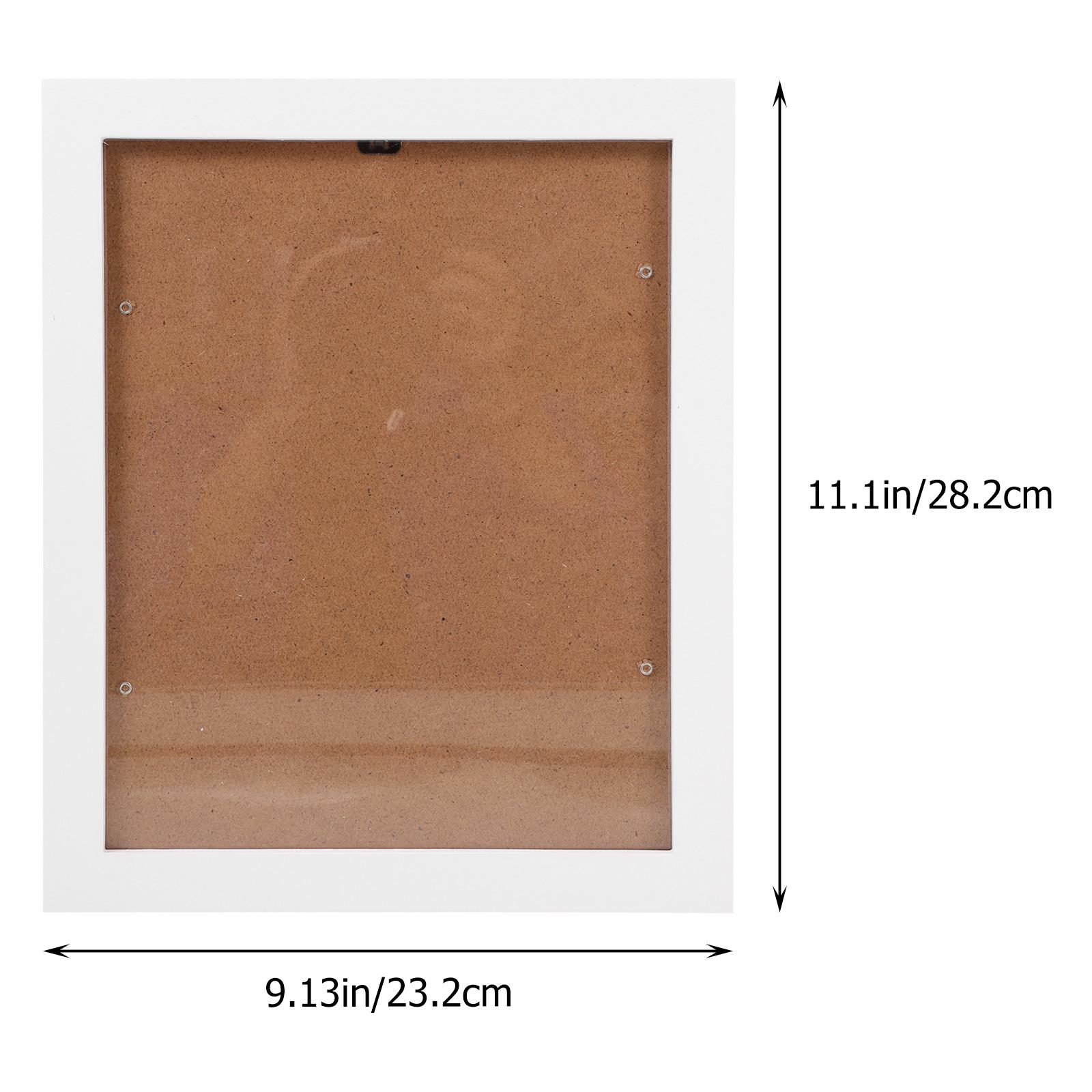 

Photo Frame Album Framed Decorative Picture Frames Decoration Vintage Wood Wooden Baby Wall Hanging білий