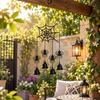 Moon Star Halloween Wind Chimes Spider Garden Patio Decoration Decorative Wind Chime  Garden