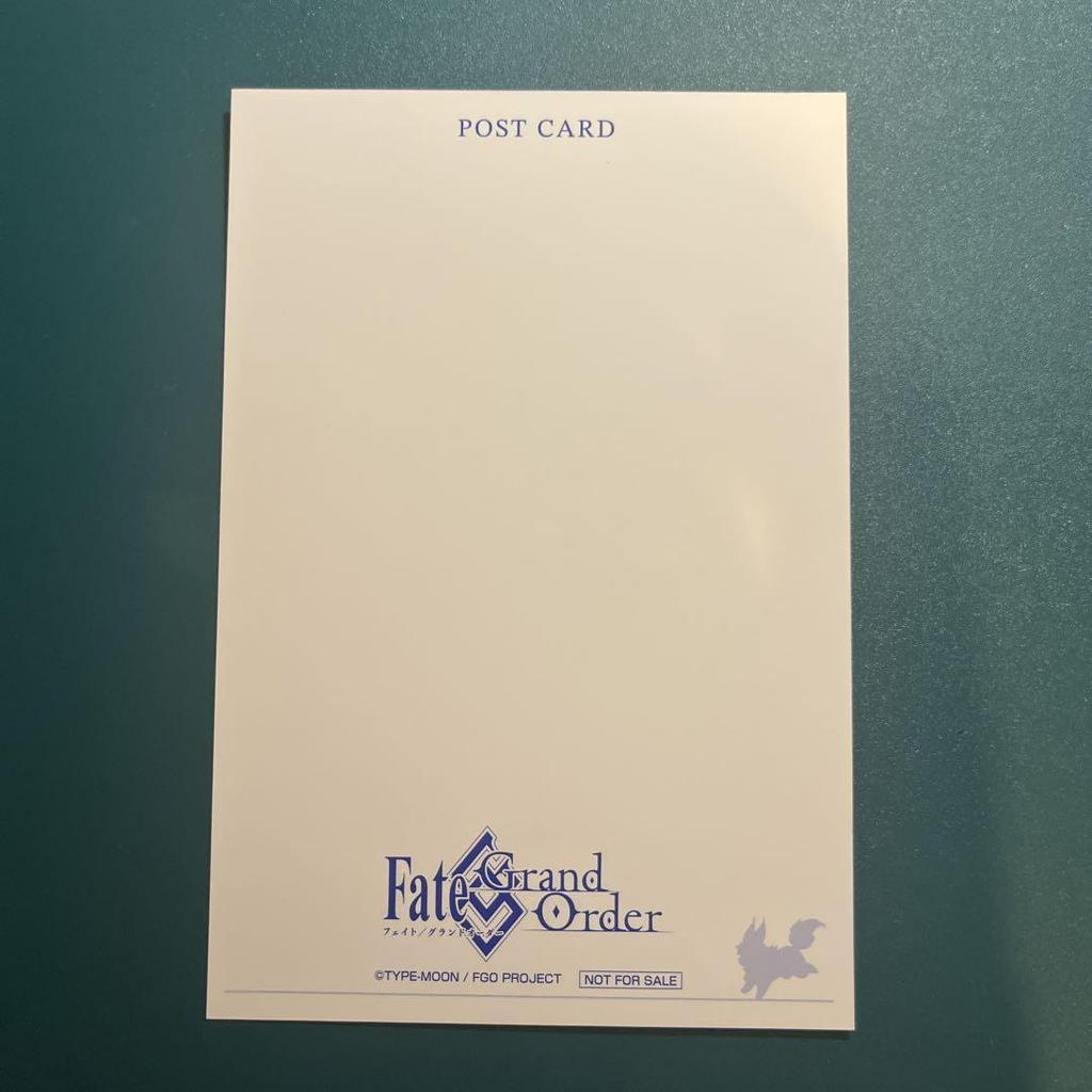 [USED] FGO Final Ascension Art Book Animate Bonus Oberon Vortigern