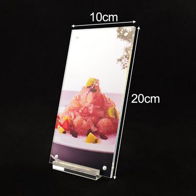 Acrylic Holder Display Rack Poster Display Stand Office Desktop Ornament Photo Protection Photocard Holder High Quality