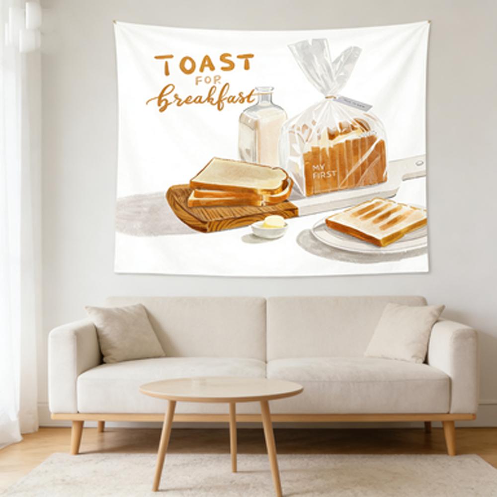 Warm Wall Tapestry Kitchen & Dining Room Ambient Tablecloth Photo Backdrop Hanging Cloth Living Room Decorative Wall Hanging