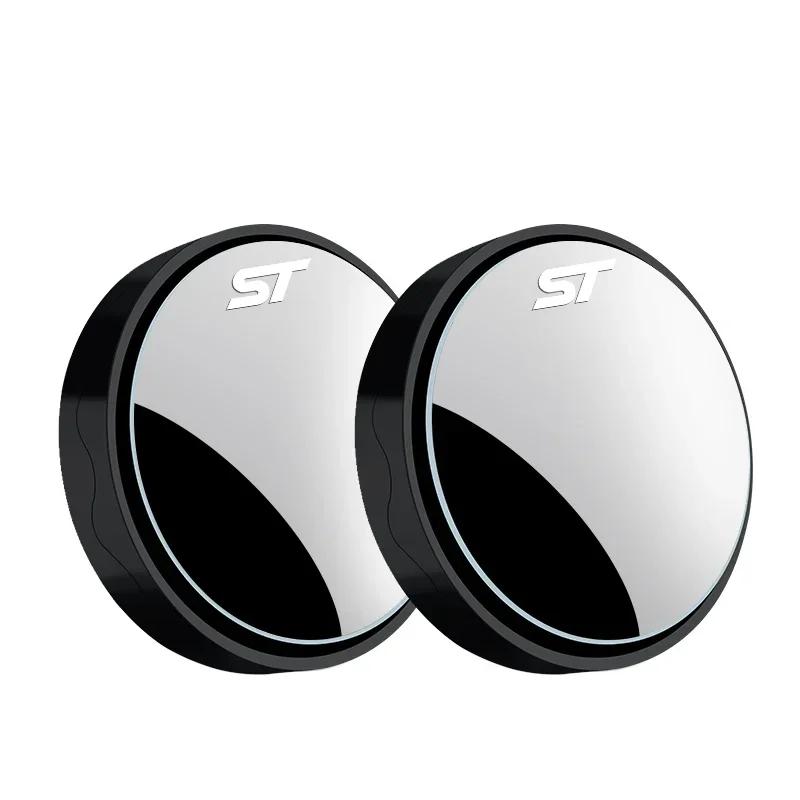 

New 2026 Car Sticker For Ford 2Pcs Car Rearview Sucker Mirrors 360° Blind Spot Mirror For Ford Fiesta MK7 Mondeo MK4 ST Focus MK