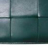 Used 11897 Cassette Card Case 765460 VCQC4 3049 7943 Current RFID IC Chip Maxi Intrecciato Emerald Green Unisex from