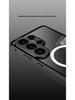 Samsung S26 Ultra Magnetic Buckle Phone Case, S25 Plus Metal Lens, S24 Drop Protection