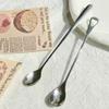 Stainless Steel Heart Design Ladle Coffee Tea Mixing Spoon Flatware Dessert Spoon Drinking Tools