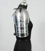 Lady Knight Steel Gorget & Pauldrons Armor Set Medieval Warrior Cosplay Outfit