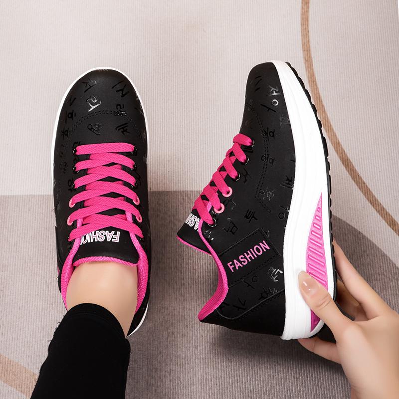 Damskie buty Podeszwa PU Buty na koturnie Duży rozmiar Buty damskie Damskie buty sportowe zwiększające wzrost