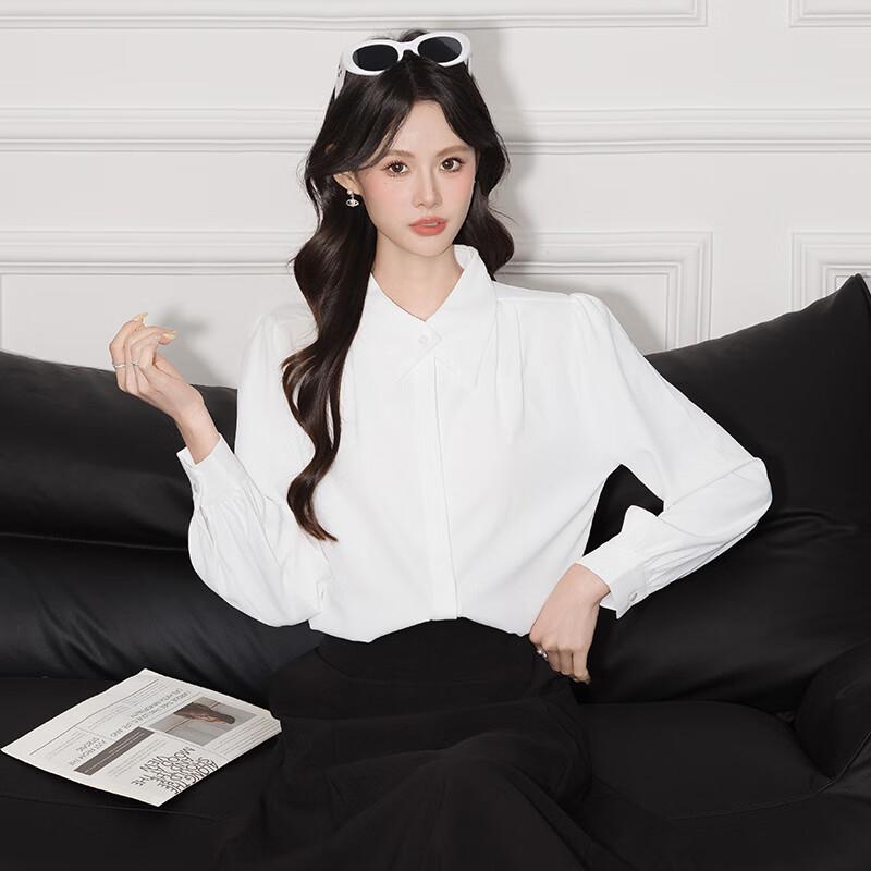 Women's French Style Doll Collar Chiffon Blouse