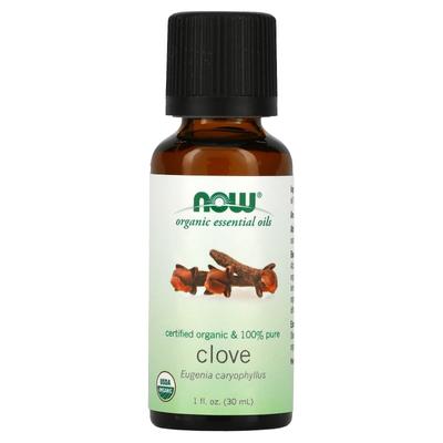 Aceite Esencial Orgánico, Clavo, 1 Fl Oz (30 ml)