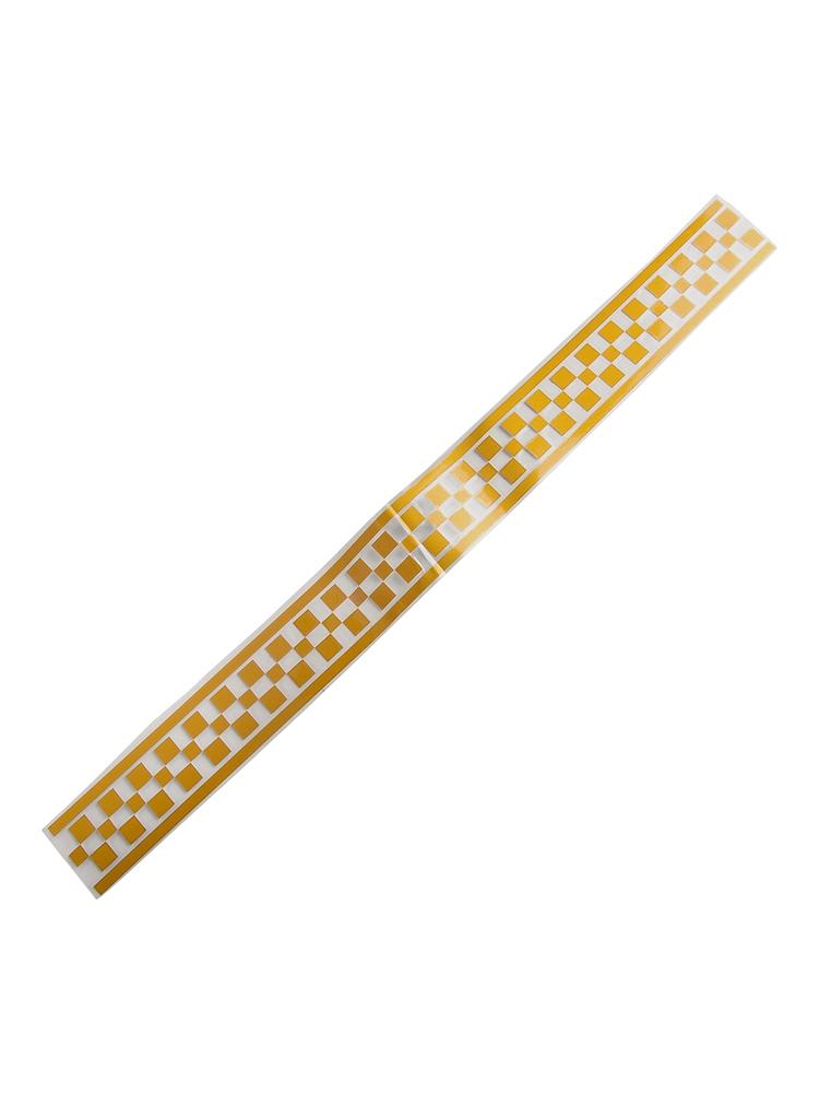 Car Stickers Checkered Stripes Decals High Temperature