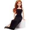 Barbie Basic Red Brown Signature Black Doll Set with House for Ages 6 and Up