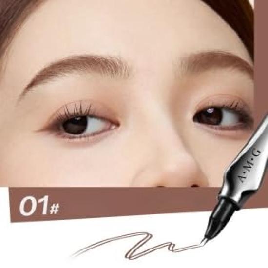 LEEINTO popular eyebrow Waterproof eyebrow pencil eyebrow pencil no smudging Available in 3 colors Eyebrow Black Technology Honey Brown [Tiktok's