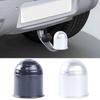 Universal 50MM Trailer Accessories Black Silver Trailer Ball Cover Tow Bar Ball Cover Cap Hitch Protection Car Styling