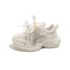 Girls Lightweight Mesh Running Shoes Fall Kids Princess Style Sneakers Comfortable Breathable Sport Footwear