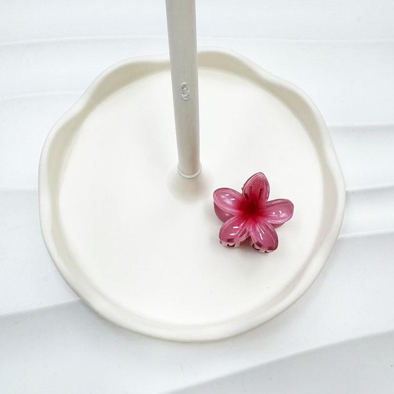 Europäische & Amerikanische Frangipani 4cm Strandurlaub Mode Haarspange