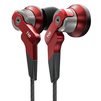 Radius Radius High Resolution Compatible Ne VOLT Series Heavy Bass Model HP-NHR21 Earphones HP-NHR21R (1.Single Item, Red)